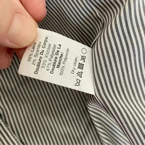 J. Crew Wool Schoolboy Blazer Black Size 2 - Picture 3 of 7